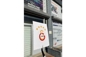 Resim Banxtre Galatasaray Sticker 1 Adet (4,5CMX6CM) 