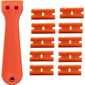 Resim Oto Aksesuarcım Plastik Uçlu Kazıma Aparatı 10 Adet Yedek Uçlu 