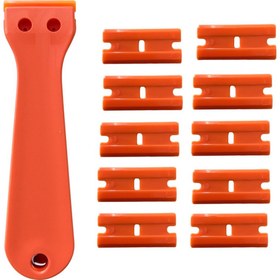 Resim Oto Aksesuarcım Plastik Uçlu Kazıma Aparatı 10 Adet Yedek Uçlu 