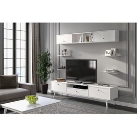 Resim Platinum White Tv Ünitesi 