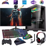 Resim Rogame I5 14400F 32GB DDR4 1TB M2 12GB ARC B580 24\ Mon. Oyun Bilgisayarı (Gaming SET) 