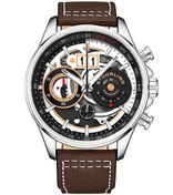 Resim Stührling 923.01 45mm Isviçre Üretimi Erkek Kol Saati 