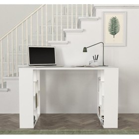 Resim Dekorister Valancia Çalışma Masası Beyaz 