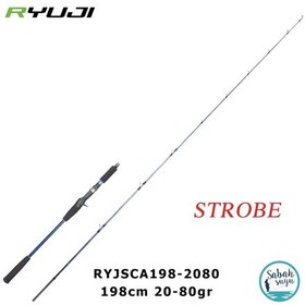 Resim Ryuji Strobe 1.98mt 20-80gr S2p Tetikli Light Jigging Kamış 