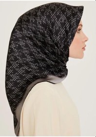 Resim Armine İpek Eşarp 2025 Kış - 9239-82 Gri Twill Gri 
