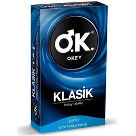 Resim Okey Klasik Prezervatif 10 Adet 