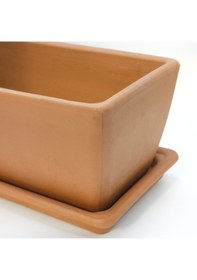 Resim Cassetta Garda 32 Cm Toprak Saksı Terracota 