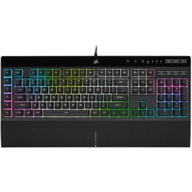 Resim CORSAIR CH-9226715-TR K55 RGB PRO XT TURKCE OYUNCU KLAVYESI 