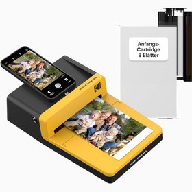 Resim Dock ERA 4PASS Mobil Fotoğraf Yazıcısı 10x15 cm - Siyah 