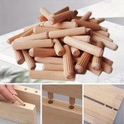 Resim 200 Adet 6mm x 30mm Ahşap Çivisi - Mobilya Ağaç İşleri Projeleri için İdeal! 