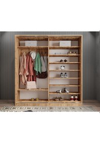 Resim Alba Sürgülü Portmanto Ayakkabılık 140 cm ÇF- Ücretsiz Montaj 