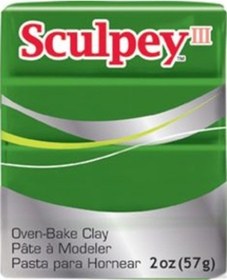 Resim Sculpey Iıı Polimer Kil 322 Leaf Green Yaprak Yeşili 