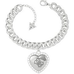 Resim Guess JGUJUBB01074JWRHS Kalpli Kadın Bileklik 
