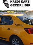 Resim Ogec Worx Kredi Kartı Geçerlidir özel yeni sticker 2 Adet Siyah 20*6 Cm 
