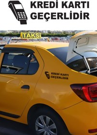 Resim Ogec Worx Kredi Kartı Geçerlidir özel yeni sticker 2 Adet Siyah 20*6 Cm 