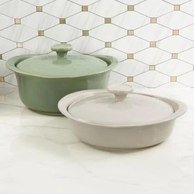 Resim Balance Seramik Kapaklı Fırın Kabı 2,4 L 