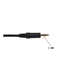 Resim 3 Pin XLR To AUX 3.5 mm. Çevirici Dönüştürücü Mikrofon Ses Kablo 