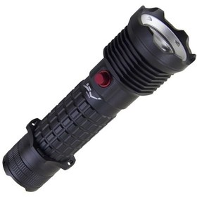 Resim Sualtı Feneri Şarjlı 26650 Lityum Pilli 5000 Mah. Siyah 