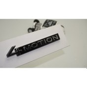 Resim Volkswagen 4 Motion Ön Panjur Yeni Nesil Krom Metal Logo Amblem O 