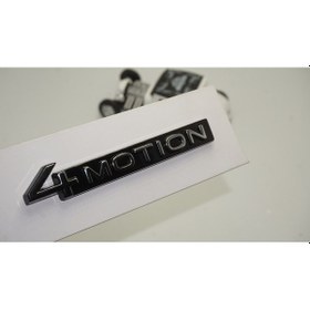 Resim Volkswagen 4 Motion Ön Panjur Yeni Nesil Krom Metal Logo Amblem O 