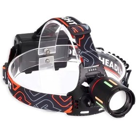 Resim Wison Şarjlı 15w Kafa Feneri Siyah 