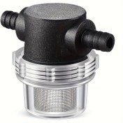Resim 1/2 İnç Twist-On Su Pompası Süzgeci, Tekneler için 50 Mesh Paslanmaz Çelik Filtre - Kolay Temizlik, Dayanıklı ABS Gövde, Su Kalitesini Artırır 