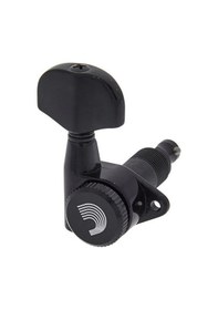 Resim Akustik Gitar Kulağı Siyah Machınehead 6 Ad 3+3 