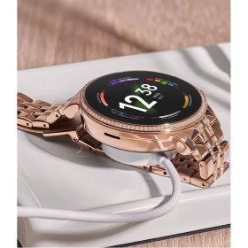 Resim Pazariz Watch Diamond Series 42MM Kadınlara Özel Taşlı Bayan Akıllı Saat Kablosuz Şarj 