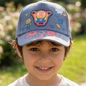 Resim AYDINER TEKSTİL 3D Işıklı Minions Figürlü Eğlenceli Erkek Çocuk Şapka 