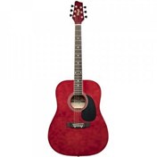 Resim Stagg SA20D-RED Akustik Gitar 