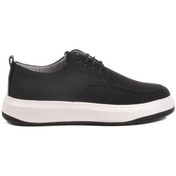 Resim Siyah Beyaz Keten Hafif Erkek Casual Ayakkabı 486 M Siyah-beyaz 