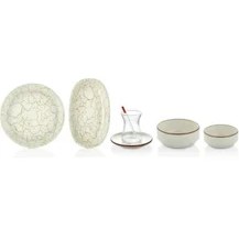 Resim Boss Porselen 32 Parça Kahvaltı Takımı Mercan 