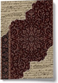Resim Vintage Serisi 9 Hisli Satırlar A6 Çizgili Mini Defter Not Defteri Çok Renkli 