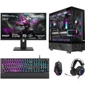 Resim Dragos DRX7716 R7-5700X 32 GB 1 TB Nvme SSD 16 GB RTX5060Tİ 24.5" Free Dos Masaüstü Oyuncu Bilgisayarı 