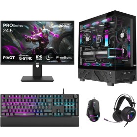 Resim Dragos DRX7716 R7-5700X 32 GB 1 TB Nvme SSD 16 GB RTX5060Tİ 24.5" Free Dos Masaüstü Oyuncu Bilgisayarı 