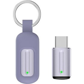 Resim Geeksen Type-c Entegre Ev Aletleri Smart Kumanda - Infrared Yayıcı, 8-12m Menzil, Televizyon, Klima, Projeksiyon Uyumlu, Mor 