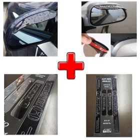 Resim Honda Grubu Kapı Eşiği Ve Ayna Yağmur Koruyucu (554253601) 