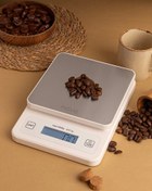 Resim Nave K5073 Paslanmaz Çelik Pilli 0.1 G Hassasiyet 5 KG Kapasite Hassas Terazi Dijital Mutfak Tartısı Krom 
