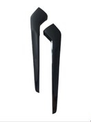Resim Honda Civic FE1 2022 Uyumlu Vites Kenar Kaplama 2 Parça - Piano Black 