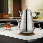 Resim Aryıldız Solid Orta Boy Çaydanlık Takımı 1,5 Litre 