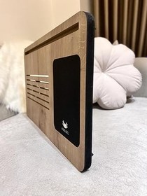 Resim Axolotl Foldaway Telefon ve Tablet Bölmeli Katlanır Ayaklı Laptop Sehpası Notebook Bilgisayar Çalışma Masası 