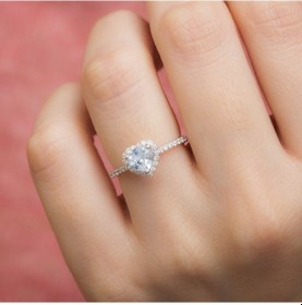 Resim Venta 1,06 Karat 14K Pırlantalı Aqua Yüzük 