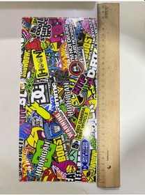 Resim Kaplama Sticker Karışık Sticker Bisiklet Motor Sticker 4 Adet 