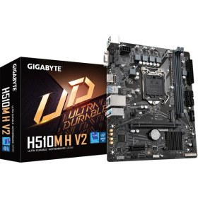 Resim Gıgabyte H510M H V2, Rev.1.0, 3200MHZ, 2xddr4, M.2, D-Sub, Hdmı, 10-11.nesil, LGA1200 Soket, Anakart 