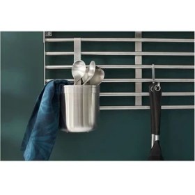 Resim IKEA Kaşık Çatal Bıçaklık 26.5 Cm, Paslanmaz Çelik Asılır Kaşıklık 
