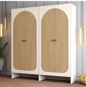 Resim Münih 4 Kapaklı 11 - Gardrop - Krem / Yunus Krem / Yunus 