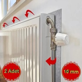 Resim Arnee 2 Adet Isı Yalıtım Levhası 10 mm Petek Arkası Kalorifer Radyatör Arkası Izolasyon Plaka 