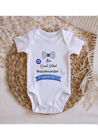 Resim Bitmeyenkartus Bk Kids Sünnet Tasarımlı Bebek Body Zıbın - Model 2 Çok Renkli 