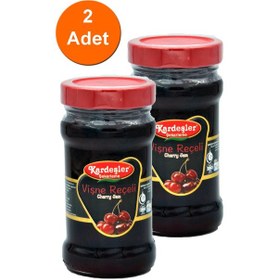 Resim Kardeşler Şekerleme Vişne Reçeli Cam Kavanoz 2 x 380 G 