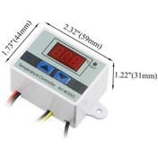 Resim Fortunelane Xh-w3001 Mikroişlemci Sıcaklık Kontrol Cihazı, Led Ekranlı, Isıtma/soğutma Modu, -50 C 110 C Aralığı, 12v, Su Geçirm 